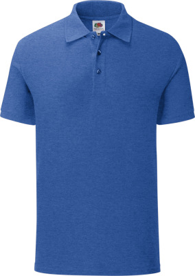 Fruit of the Loom - Herren Piqué Polo (heather royal)