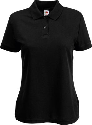 Fruit of the Loom - Lady-Fit 65/35 Polo (Black)