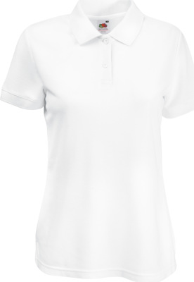 Fruit of the Loom - Lady-Fit 65/35 Polo (White)