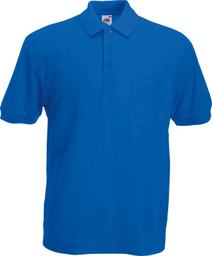 Fruit of the Loom - Pocket Polo 65/35 (Royal Blue)