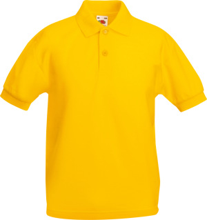 Fruit of the Loom - Kids 65/35 Piqué Polo (Sunflower)