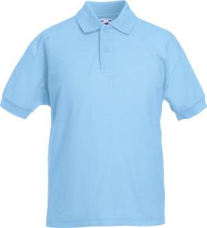 Fruit of the Loom - Kids 65/35 Piqué Polo (Sky Blue)