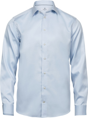 Tee Jays - Luxury Twill Shirt longsleeve (light blue)