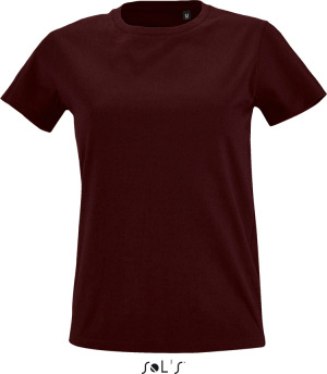 SOL’S - Damen Imperial Slim Fit T-Shirt (oxblood)