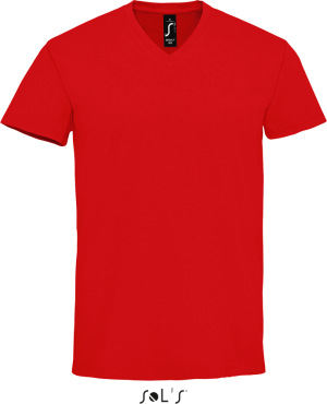 SOL’S - Men's Imperial V-Neck T-Shirt heavy (red)