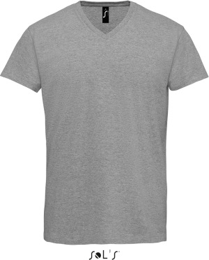 SOL’S - Herren Imperial V-Neck T-Shirt heavy (grey melange)