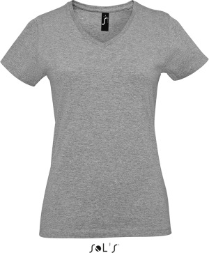 SOL’S - Damen V-Neck Imperial T-Shirt heavy (grey melange)