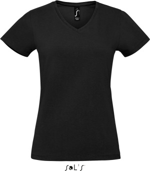 SOL’S - Ladies' V-Neck Imperial T-Shirt heavy (deep black)