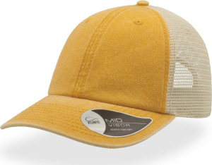 Atlantis - 6 Panel Trucker Cap Case (mustard)