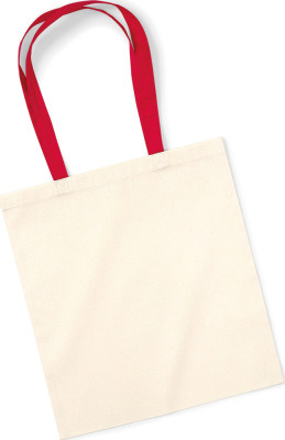 Westford Mill - Bag for Life - Contrast Handles (natural/classic red)