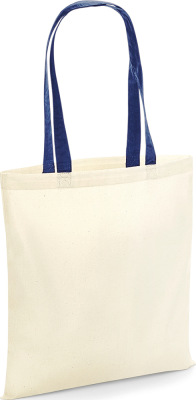 Westford Mill - Bag for Life - Contrast Handles (natural/french navy)