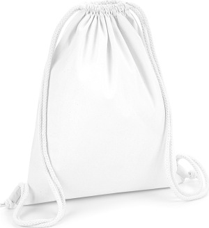 Westford Mill - Premium Organic Cotton Gymsac (white)