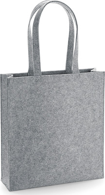 BagBase - Filz Tasche (grey melange)