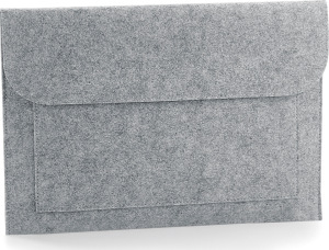 BagBase - Filz Laptop Tasche (grey melange)