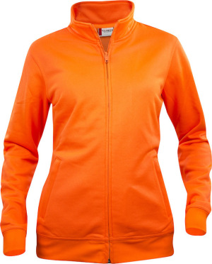 Clique - Basic női zipzáras felső (visibility orange)