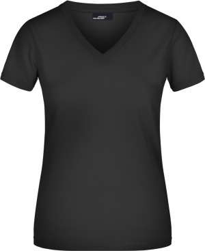 James & Nicholson - Ladies V-T (Black)