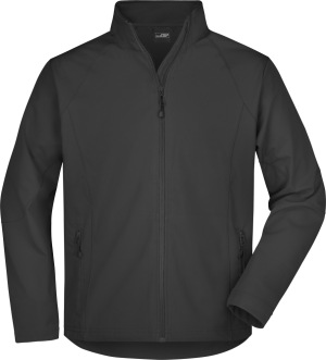 James & Nicholson - Herren 3-Lagen Softshell Jacke (black)