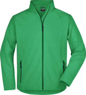 James & Nicholson - Herren 3-Lagen Softshell Jacke (green)