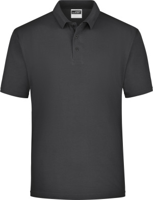 James & Nicholson - Polo-Piqué Heavy (Black)