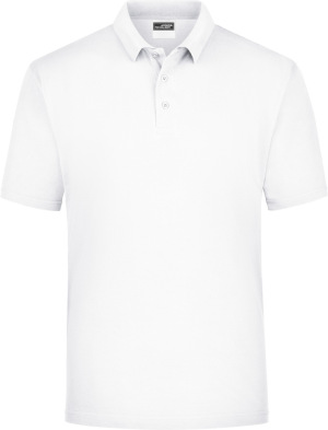 James & Nicholson - Polo-Piqué Heavy (White)