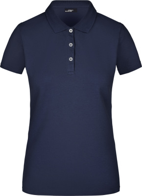 James & Nicholson - Ladies' Elastic Piqué Polo (Navy)