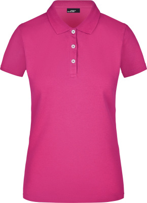 James & Nicholson - Ladies' Elastic Piqué Polo (Pink)