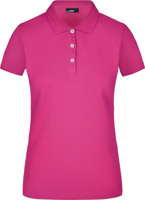 James & Nicholson - Ladies' Elastic Piqué Polo (Pink)
