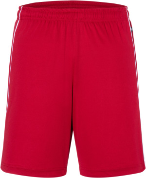 James & Nicholson - Basic Team Shorts (Red/White)