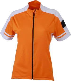 James & Nicholson - Ladies´ Bike-T Full Zip (Orange)
