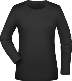 James & Nicholson - Tangy-T Long-Sleeved (Black)