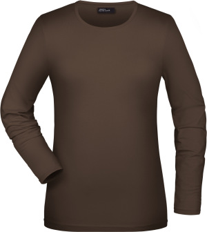 James & Nicholson - Tangy-T Long-Sleeved (Brown)
