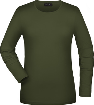 James & Nicholson - Tangy-T Long-Sleeved (Olive)