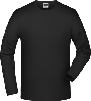 James & Nicholson - Elastic-T Long-Sleeved (Black)