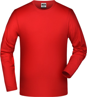 James & Nicholson - Elastic-T Long-Sleeved (Red)