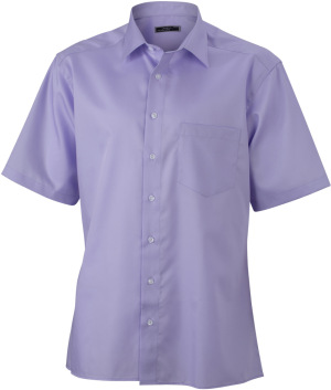 James & Nicholson - Men's Business Shirt Short-Sleeved (Lilac)