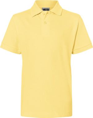 James & Nicholson - Classic Polo Junior (Light Yellow)