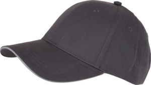 Myrtle Beach - 6 Panel Brushed Sandwich Cap (carbon/light grey)