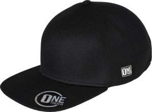 Myrtle Beach - Seamless OneTouch Flat Peak Cap (black)