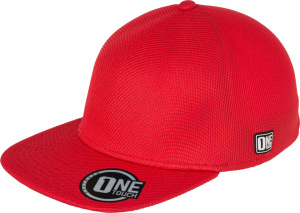 Myrtle Beach - Seamless OneTouch Flat Peak Cap (red)