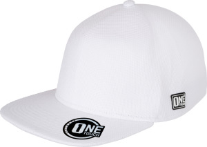 Myrtle Beach - Seamless OneTouch Flat Peak Cap (white)