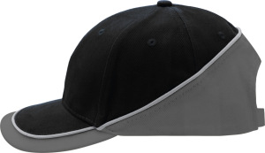Myrtle Beach - Turbo Piping Cap (black/dark-grey/light-grey)