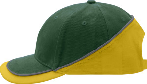 Myrtle Beach - Turbo Piping Cap (green/gold-yellow/light-grey)