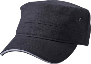 Myrtle Beach - Military Sandwich Cap (black/dark-grey)