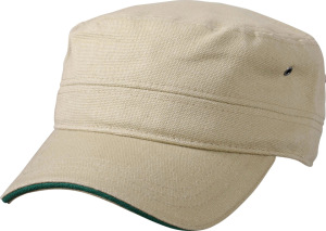 Myrtle Beach - Military Sandwich Cap (khaki/dark-green)