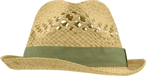 Myrtle Beach - Summer Style Hat (straw/olive)