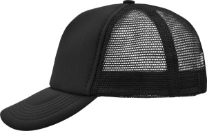 Myrtle Beach - 5-Panel Polyester Mesh Cap (Black)