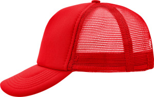 Myrtle Beach - 5-Panel Polyester Mesh Cap (Red)