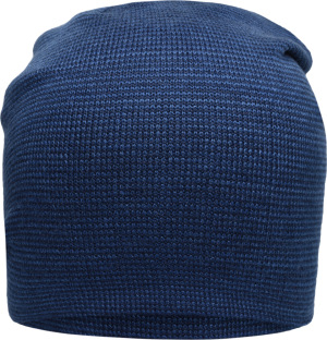 Myrtle Beach - Legere überlange Strickmütze (denim/navy)