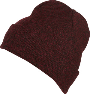 Myrtle Beach - Melange Beanie (dark red melange)