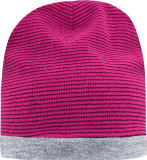 Myrtle Beach - Fleece Hat (pink/grey heather)